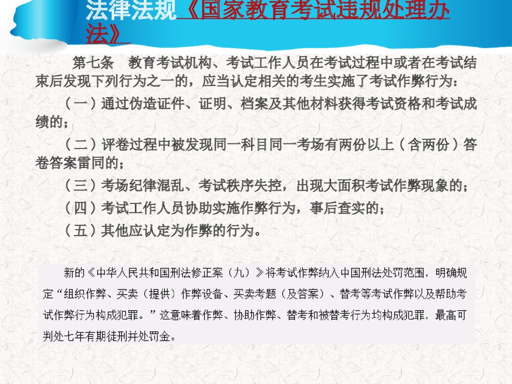 诚信考试教育主题班会优质PPT课件下载10