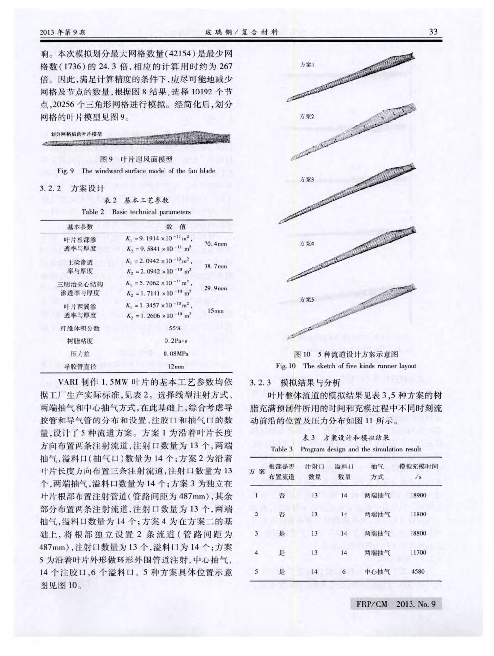 1.5MW风机叶片VARI工艺模拟分析及验证4
