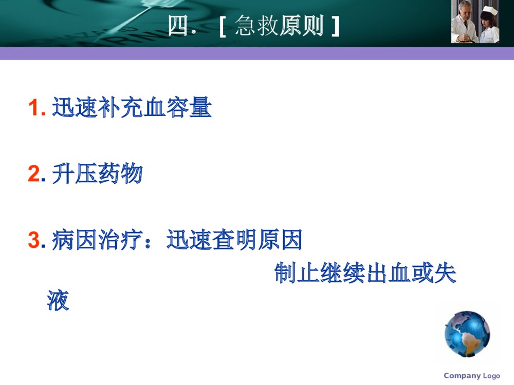 创伤性休克的急求护理素材PPT课件6