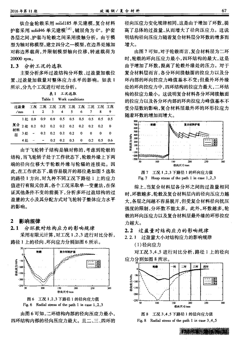 多环过盈结构中过盈量的影响规律分析3
