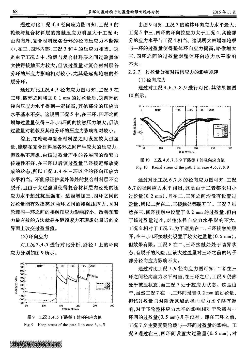 多环过盈结构中过盈量的影响规律分析4