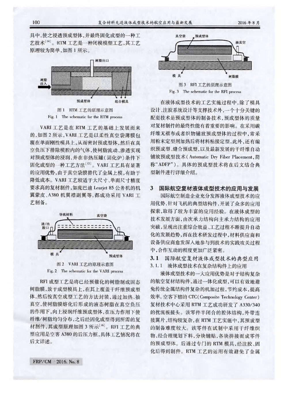复合材料先进液体成型技术的航空应用与最新发展2