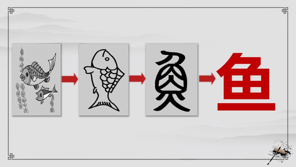 古风《有趣的象形字》一年级上专题讲解PPT课件9